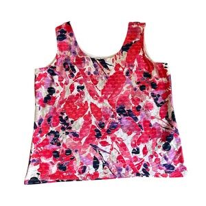 TanJay Floral Top, Size SP